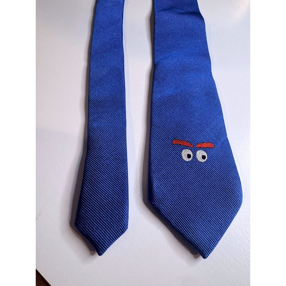 J Crew Crewcuts Monster Face Skinny Silk Tie‎ 52"